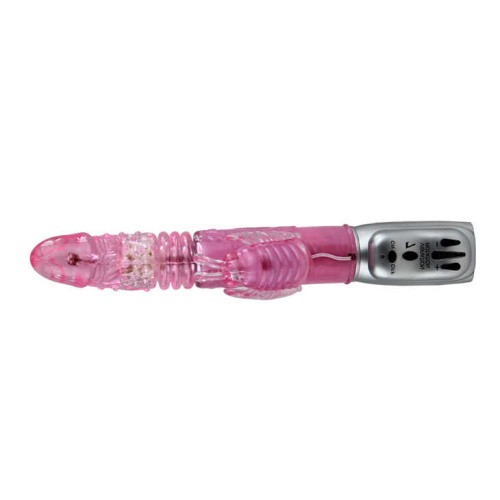 LyBaile Mariposa Tulip Vibrator rotating Purple - Вібратор-кролик з функцією ротації, 29.5х3.9 см - купити в Україні | Секс шоп SEX-SHOP.ua