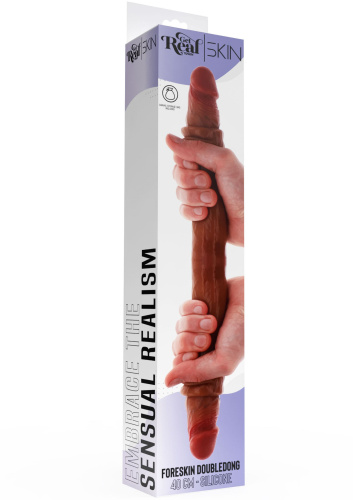 Двосторонній фалоімітатор Get Real Double Dong, 40 см - купити в Україні | Секс шоп SEX-SHOP.ua