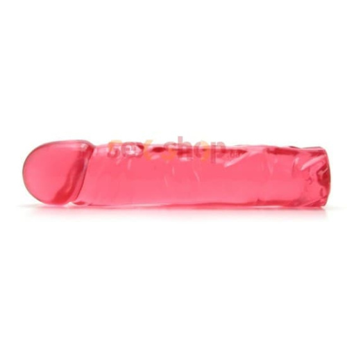 Фаллоимитатор Crystal Jellies 8 Classic, 20х4 см (розовый)