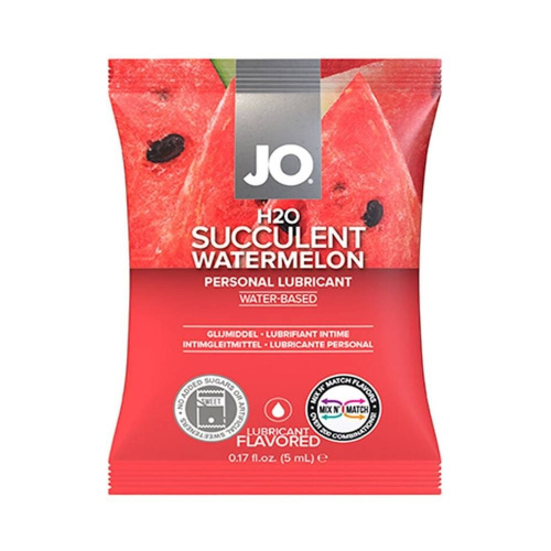 Оральная смазка со вкусом арбуза System JO H2O, 5 мл