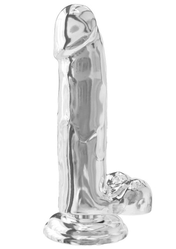 Фалоімітатор Get Real Clear Dildo 7 inch, 18 см - купити в Україні | Секс шоп SEX-SHOP.ua