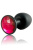 Dorcel Geisha Plug Ruby L анальная пробка со смещенным центром тяжести и кристаллом, 9х4 см (красный) - sex-shop.ua