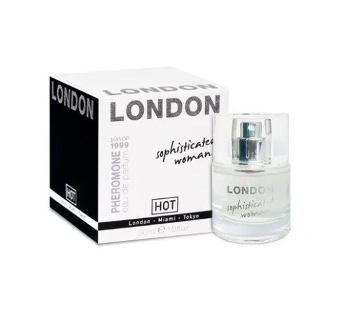 HOT Pheromon Parfum LONDON Sophisticated Woman - Жіночі парфуми з феромонами, 30 мл