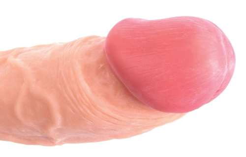 StRubber - Kiotos Cox Flesh Dildo 001 - 34.5х6 см (телесный)