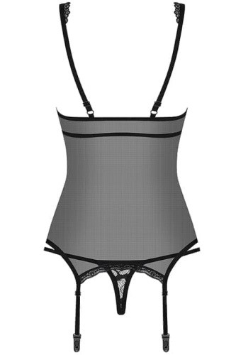 Комплект Obsessive 856-COR-1 corset (L/XL) - sex-shop.ua