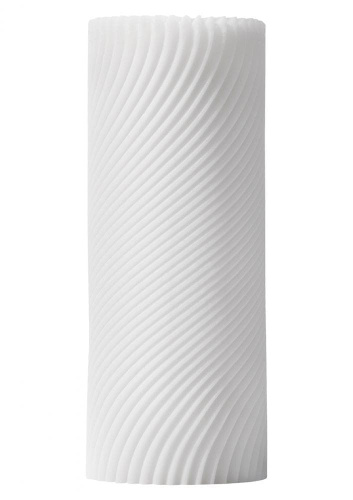 Tenga 3D Zen - Мастурбатор з хвилястою текстурою, 24х7 см (білий) - купити в Україні | Секс шоп SEX-SHOP.ua