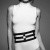 Bijoux Indiscrets Maze - Wide Belt and Restraints Black - Портупея-пояс