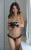 SoftLine G-String 2464 - Комплект трусики та рукавички, M/L (чорний) - купити в Україні | Секс шоп SEX-SHOP.ua