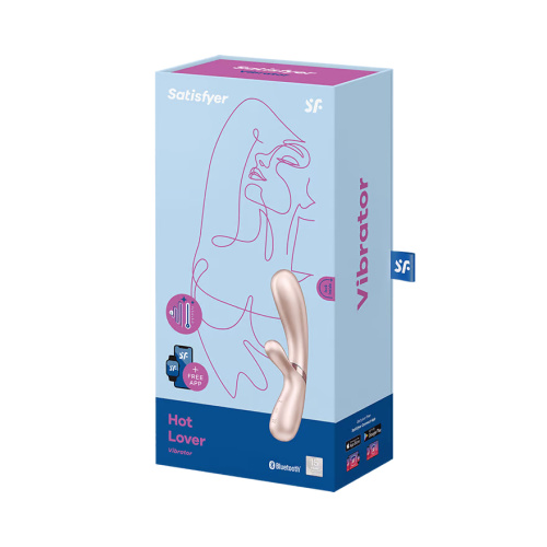 Вибратор-кролик со смарт управлением Satisfyer Hot Lover - sex-shop.ua