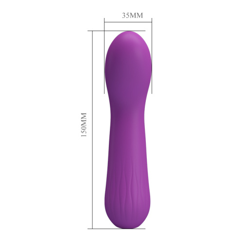 Pretty Love Faun Vibrator Purple - Вібратор для точки G, 15 см (фіолетовий) - купити в Україні | Секс шоп SEX-SHOP.ua