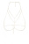 Julimex Bijoux Misty - декоративний ланцюжок на тіло, (сріблястий)
