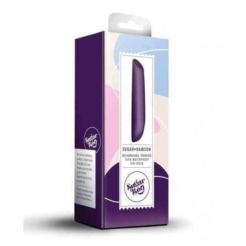 SugarBoo Sugar Damson - Вибратор, 11.6х2.3 см