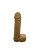 Чистый Кайф Brown size L - Крафтовое мыло-член с присоской, 16,5х3,8 см (коричневый) - sex-shop.ua