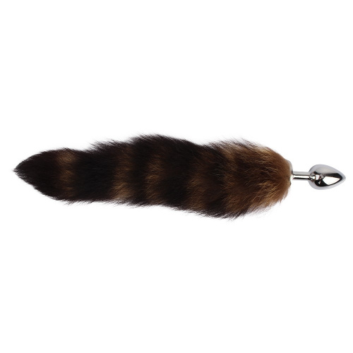 Fierce Euphoria - Frisky Fox Tail Butt - Анальна пробка з хвостом, 4х2.7 см - купити в Україні | Секс шоп SEX-SHOP.ua