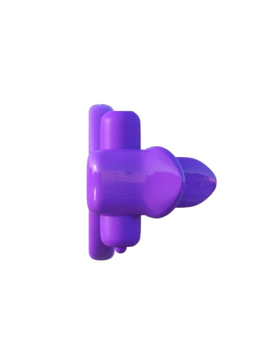 Pipedream Lovely Licks Couples Ring Purple - двойное виброкольцо, 9х2 см (фиолетовый)
