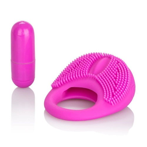 CalExotics Intimacy Enhancer - виброкольцо, 5х3 см (розовый)