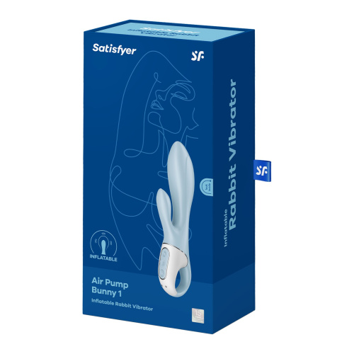 Вибратор-кролик Satisfyer Air Pump Bunny 1