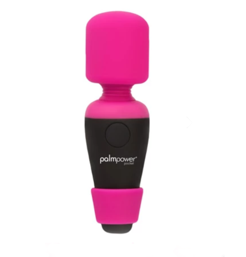 PalmPower Pocket - Міні вібромасажер із чохлом на блискавці, 9х2.5 см