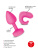 Gvibe Gkit-чудовий набір анальна пробка + вібратор на палець, (рожевий)