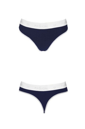 Passion PS007 Panties - Спортивні трусики-стрінги, S (сині) - купити в Україні | Секс шоп SEX-SHOP.ua