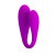 Pretty Love August Remote Massager - Вибратор, 9,5 см (фиолетовый)