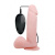 LyBaile - Oliver 9.5 Vibrating Dildo - Реалистичный вибратор, 19.5х4.4 см