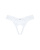 Obsessive Heavenlly crotchless thong - эротические стринги с открытой промежностью, XL/2XL (белый) - sex-shop.ua