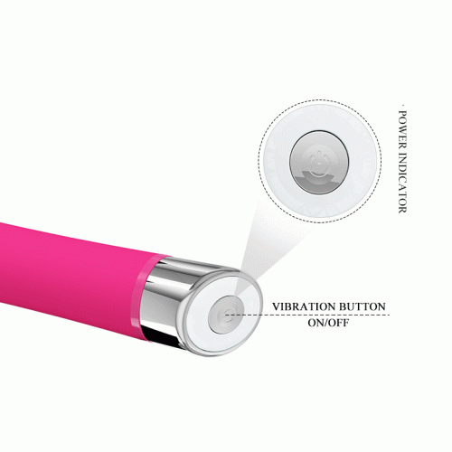 Pretty Love Randoplh Vibrator классический силиконовый вибратор, 16.7х2.7 см