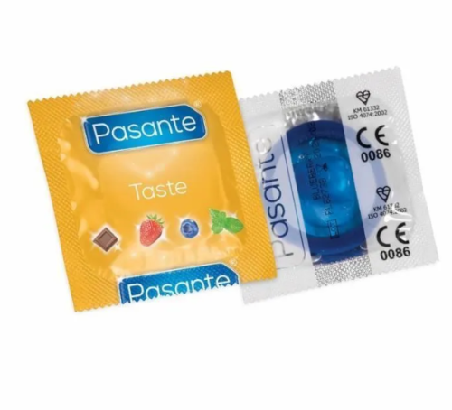 Pasante Taste Blueberry, 1 шт (черника) - sex-shop.ua