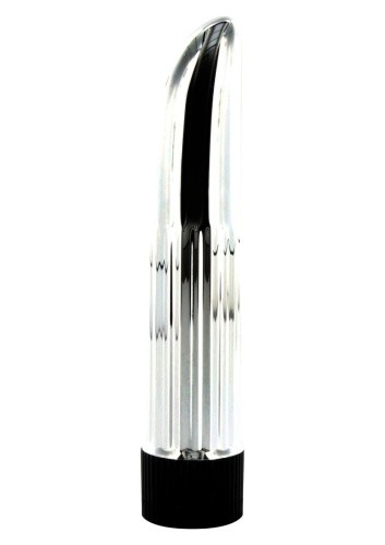 Seven Creations Lady Finger Silver mini - Вибратор пластиковый, 13х2.5 см