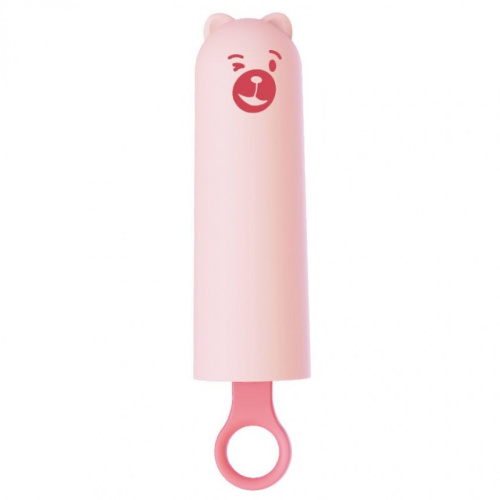 CuteVibe Teddy Pink (Black Dildo) - Реалистичный вибратор под видом мороженого - sex-shop.ua