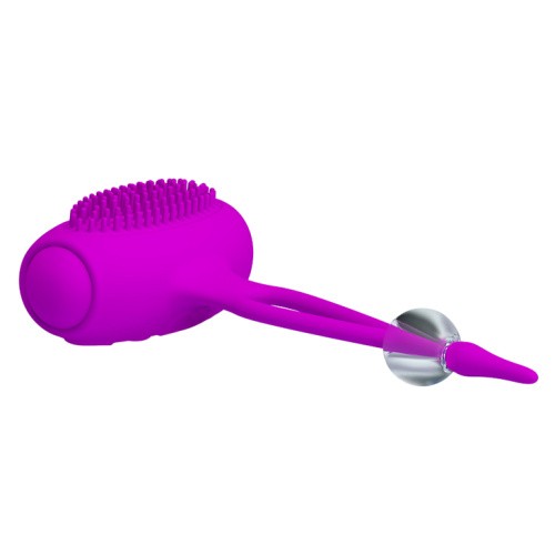Pretty Love Bancroft Nipple Vibrator - Стимулятори для сосків з вібрацією, 9 см (фіолетовий) - купити в Україні | Секс шоп SEX-SHOP.ua