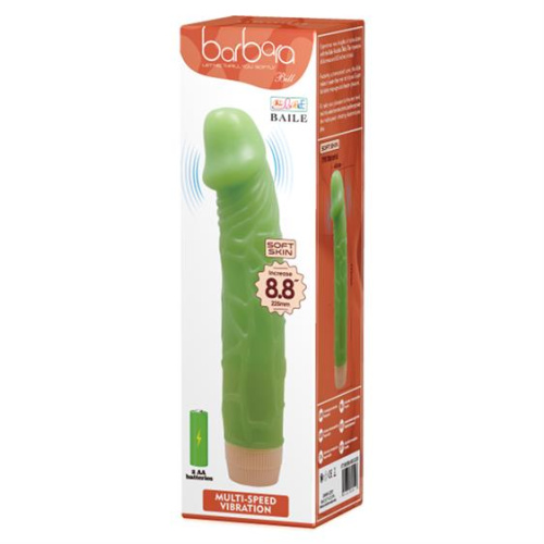 LyBaile - Barbara Bill Multi Speed Real Vibrator - Вібратор, 22.5х4.5 см - купити в Україні | Секс шоп SEX-SHOP.ua