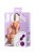 JOS Alba - Вагинальные шарики, 3,5 см (фиолетовый) - sex-shop.ua