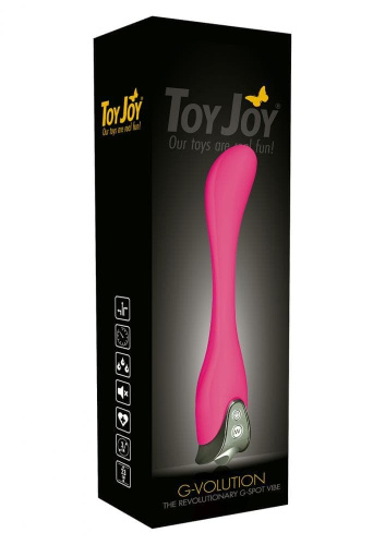 Toy Joy G-Volution - Вибромассажер, 23х3.5 см (фиолетовый) - sex-shop.ua