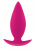 NS Novelties Inya Spades Medium - средняя анальна пробка, 10х3,8 см (розовый) - sex-shop.ua