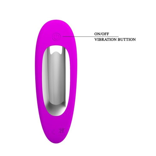 Pretty Love Vibro Hi-tech Stimulator Pink - Вібростимулятор простати, 8,5 см (рожевий)