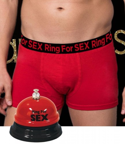 Admas еротичний комплект боксери і дзвінок для сексу (M)