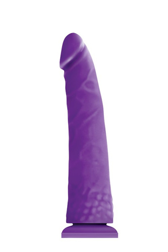 Фаллоимитатор Colours Pleasures Thin, 20х4,5 см (пурпурный) - sex-shop.ua