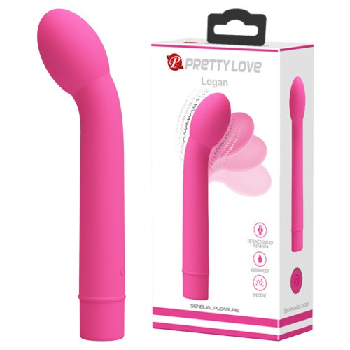 Pretty Love Logan Vibrator Pink - Вибратор, 16,6 см (розовый)
