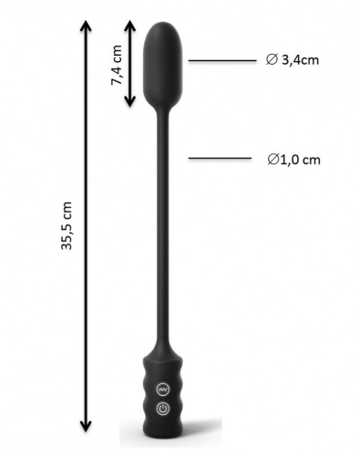 Dorcel Deep Explorer потужне віброяйце для вагінальної та анальної стимуляції, 7.4х3.4 см
