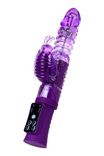 Toyfa A-Toys High-Tech Fantasy - вібратор кролик з поштовхами, вібрацією, ротацією та присоскою, 23х3.5 см - купити в Україні | Секс шоп SEX-SHOP.ua