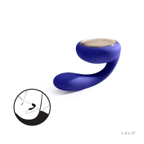 Lelo Tara-обертовий вібратор для пар, 10х2. 5 см (синій)
