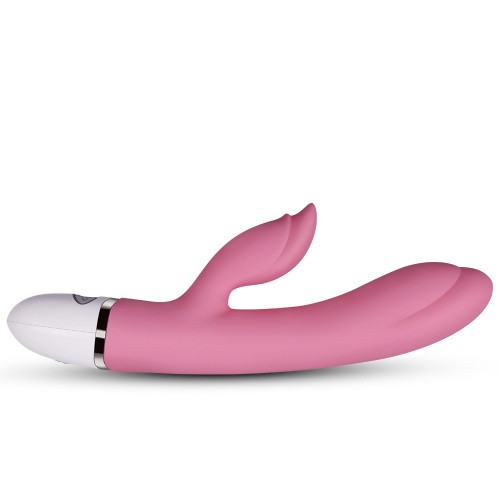 LoveToy - Dreamer II Vibrator Rose Red - Вібратор з кліторальним відростком, 21.5х3.5 ( світло-рожевий) - купити в Україні | Секс шоп SEX-SHOP.ua