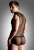 SoftLine Net set, shirt and thong - Комплект белья для мужчин, M/L (черный)
