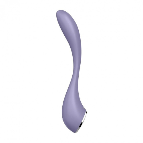 Satisfyer G-Spot Flex 5+ - Універсальний вібратор, 15х3.4 см (бузковий)