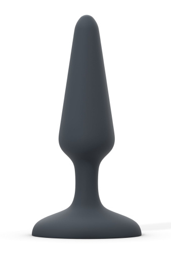Dorcel Best Plug S анальная пробка мягкий soft-touch силикон, 12х3.1 см (чёрный) - sex-shop.ua