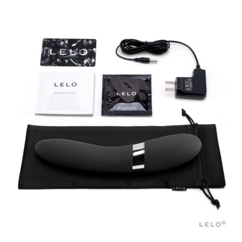 Lelo Elise 2 - Вибратор для точки G, 22х4.2 см (черный) - sex-shop.ua