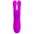 Pretty Love Ralap Vibrator + Suction Purple - Симулятор орального секса для женщин, 16.2х3.7 см (фиолетовый)