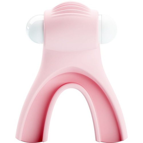 LyBaile Pretty Love Elsa Mouth Stimulator Light Pink - Вибратор для оральных ласк, 7.5х5.3 см (розовый)